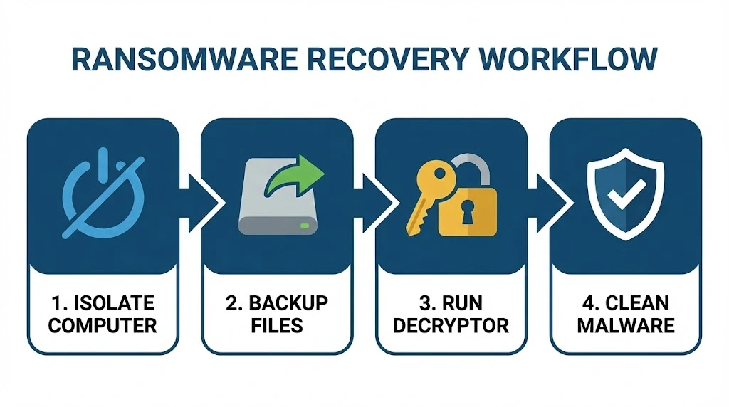 Ransomware Recovery Workflow
